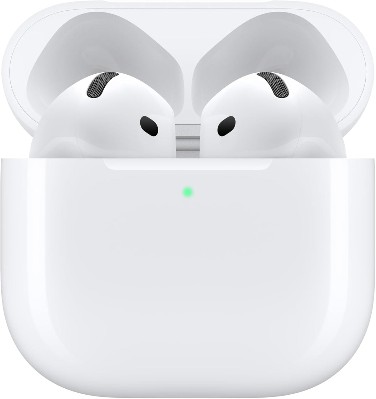 Apple AirPods 4 Wireless Earbuds, Bluetooth Headphones, with Active Noise Cancellation, Adaptive, Transparency Mode, Personalized Spatial Audio, USB-C Charging Case, Wireless Charging, H2 Chip