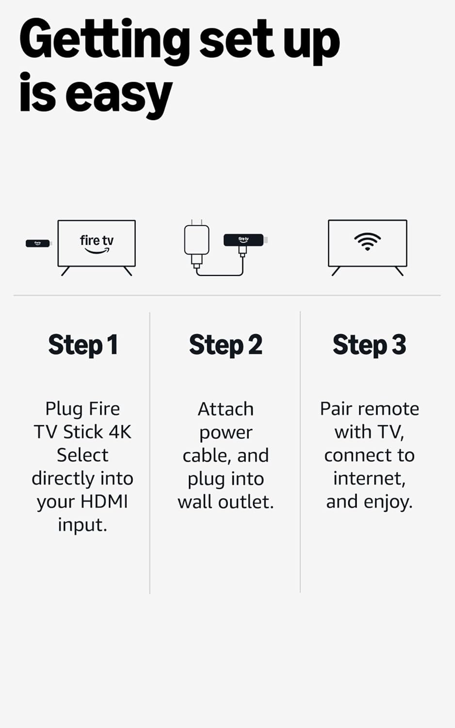 Amazon Fire TV Stick 4K Select (newest model), start streaming in 4K, AI-powered search, and free & live TV